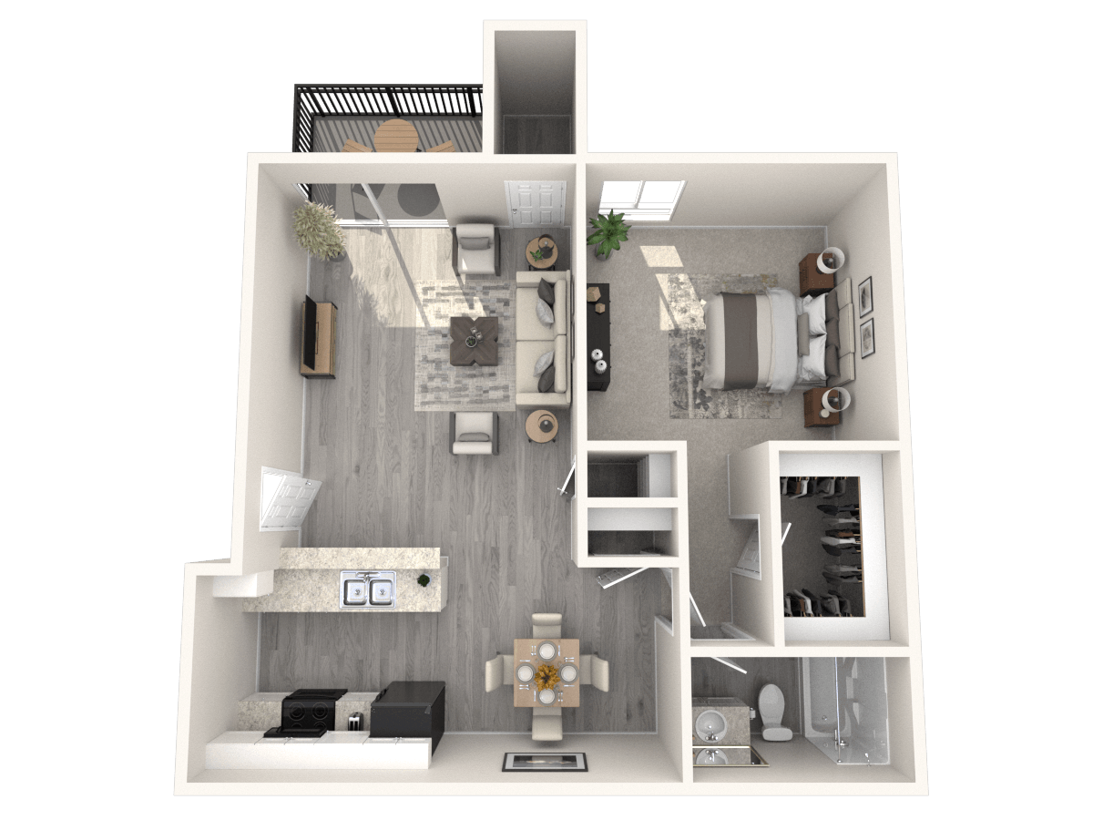 The Donner floor plan